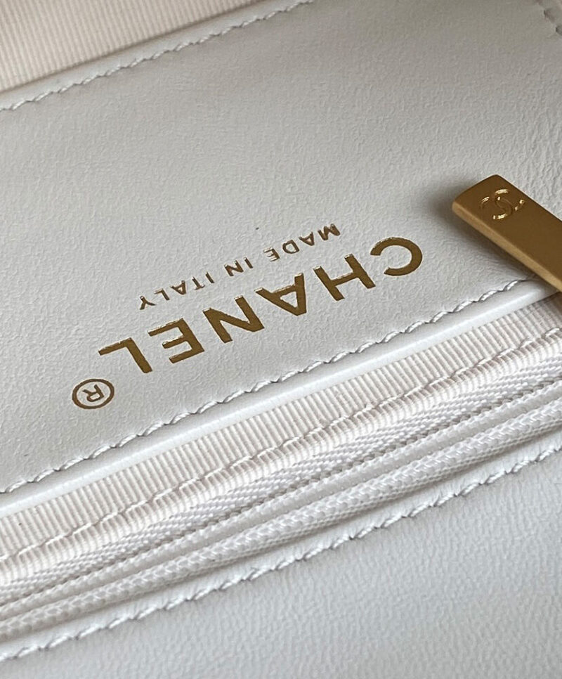 Chanel Flap Bag With Top Handle AS5317 Cream